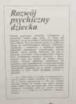Rozwój psychiczny dziecka Od 0 do 10 lat. Poradnik dla rodziców, psychologów i lekarzy IIg Frances et al. (1994)