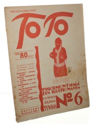 To To Tygodniowy magazyn ilustrowany Nr 6 / 1926 [Red. i wydawca Juljan Tuwim]  