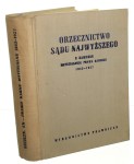 Orzecznictwo Sądu Najwyższego z zakresu materialnego prawa karnego (1945-1957) Zbiór analityczny w ujęciu przedmiotowym i artykułowym zebrał i oprac. Gustaw Auscaler [1958]