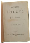 Wybór poezyj Teofila Lenartowicza t. I-IV [2 wol.] [Lenartowicz Teofil] (1876)