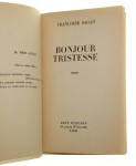 Bonjour tristesse [Witaj smutku] Sagan Francoise [PIERWSZE WYDANIE / 1954]