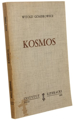 Kosmos Gombrowicz Witold [Dzieła zebrane Biblioteka Kultury / 1970]