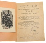 Encyklika Jego Świątobliwości Pana Naszego Piusa XI z Opatrzności Bożej Papieża [...] Quadragesimo Anno [1931]