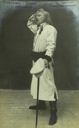 St. Jarniński Krakowiacy i Górale J. N. Kamińskiego Teatr Polski Fotografia na papierze pocztówkowym [ca 1914] 