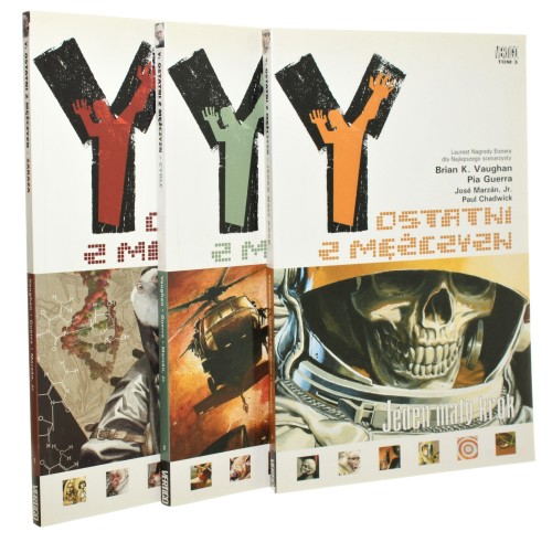 Ostatni z mężczyzn T. I-III Vaughan Brian K. Guerra Pia Marzan Jose Jr.﻿ [komiks] (2008-2009)