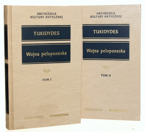 Wojna peloponeska t. I-II Tukidydes [Arcydzieła Kultury Antycznej]