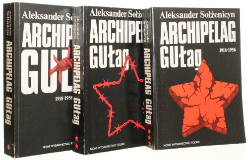Archipelag Gułag 1918-1956 Próba dochodzenia literackiego t. I-III Sołżenicyn Aleksander [1990]