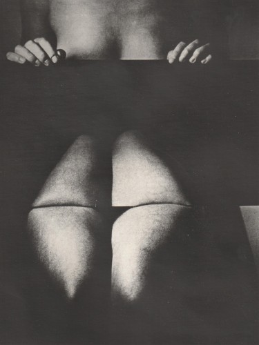 Zdzisław Beksiński Akt fotografia [vintage print ca 1957]
