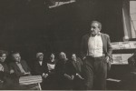 Tadeusz Kantor [IX] fotografia Leszek Dziedzic, lata 80. [life time print wglądówka robocza 1995]
