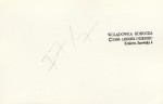 Tadeusz Kantor [VII] fotografia Leszek Dziedzic, lata 80. [life time print wglądówka robocza 1995]
