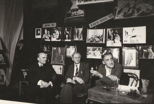 Tadeusz Kantor [XI] fotografia Leszek Dziedzic, lata 80. [life time print wglądówka robocza 1995]