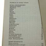 Etyka solidarności oraz Homo sovieticus Tischner Józef [1992]