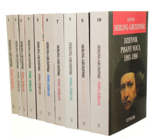 Pisma zebrane t. I-X Herling Grudziński Gustaw [1995-1998]