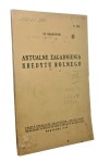 Aktualne zagadnienia kredytu rolnego Orlikowski Stanisław [autograf] (1938)