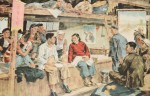 Contemporary Chinese Paintings [Współczesne malarstwo chińskie, ChRL] praca zbiorowa [TEKA / 1955]