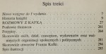 Rozmowy z Kafką Notatki i wspomnienia Gustav Janouch [1993]