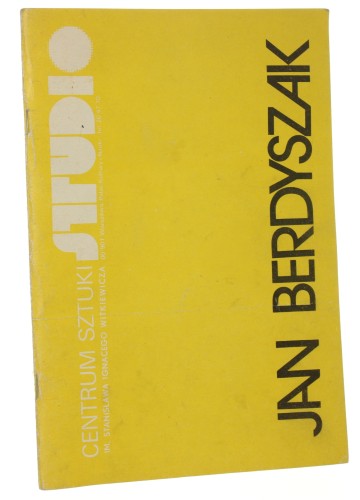 Jan Berdyszak Refleksje komplementarne inne do baz fragment jako całość radykalna Zbigniew Taranienko [1986]