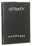 Aforyzmy / Aphorismes Witkacy właść. Stanisław Ignacy Witkiewicz [1992]