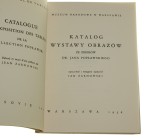 Katalog wystawy obrazów ze zbiorów dr. Jana Popławskiego oprac. i wstępem opatrzył Jan Żarnowski [katalog / 1936]