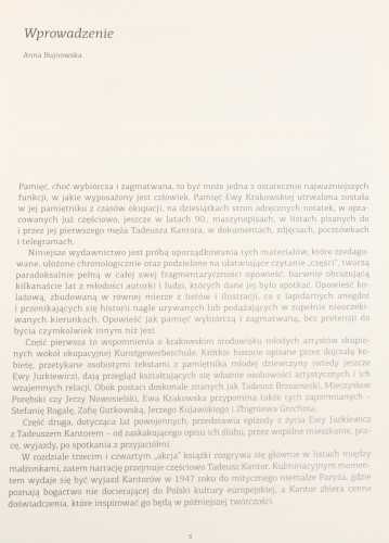 Szkice z pamięci Zapiski - wspomnienia - listy Krakowska Ewa (2009)