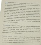 The Meaning of Life in the World Religions Edited by Runzo and Nancy M. Martin (2001)