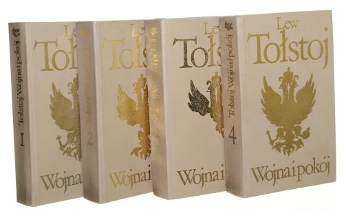 Wojna i pokój t. I-IV Tołstoj Lew [Biblioteka Klasyki Polskiej i Obcej] (1978)
