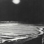 Słońce i księżyc Przedwiośnie Polska fotografia Edward Hartwig [lata 50. / vintage print]