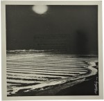 Słońce i księżyc Przedwiośnie Polska fotografia Edward Hartwig [lata 50. / vintage print]