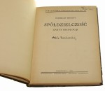 Spółdzielczość Zarys ideologji Stanisław Thugutt [Bibljoteka Spółdzielcza / 1934]