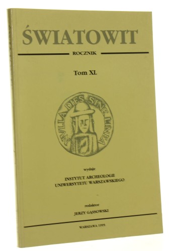 Światowit Rocznik t. XL red. Jerzy Gąssowski [1995]