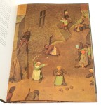 Zabawy dziecięce według obrazu Pietera Bruegla starszego Koncepcja i układ księżki Janos Kass (1985)