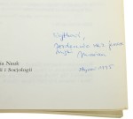 Antropologia bez dogmatów - teoria społeczna bez iluzji Kempny Marian [AUTOGRAF]