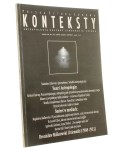 Konteksty Polska Sztuka Ludowa Antropologia Kultury Etnografia Sztuka nr 2 / 1998