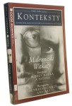 Konteksty Polska Sztuka Ludowa Antropologia Kultury Etnografia Sztuka Karnawały w kulturze Malinowski Witkacy nr 1-4 / 2000