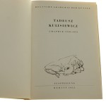 Tadeusz Kulisewicz Graphik 1930-1953 [grafika] Deutsche Akademie der Kunste [katalog / 1955]