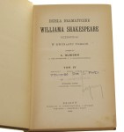 Hamlet, Król Lear William Szekspir [Dzieła dramatyczne Williama Shakespeare w dwunastu tomach t. IV / 1895]