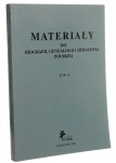 Materiały do biografii, genealogii i heraldyki polskiej T. X [kom. red. Andrzej Ciechanowiecki et al.] (2005)
