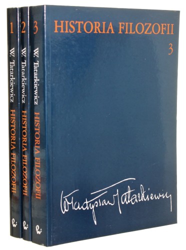 Historia filozofii t. I-III Tatarkiewicz Władysław [2005]