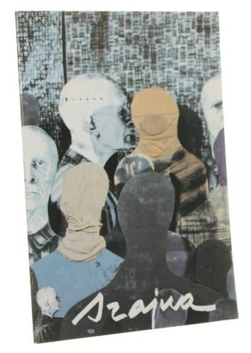 Józef Szajna Wystawa instalacje, obrazy , collages / Mostra strutture, quadri, collages red. Eugeniusz Kabatc [1999]