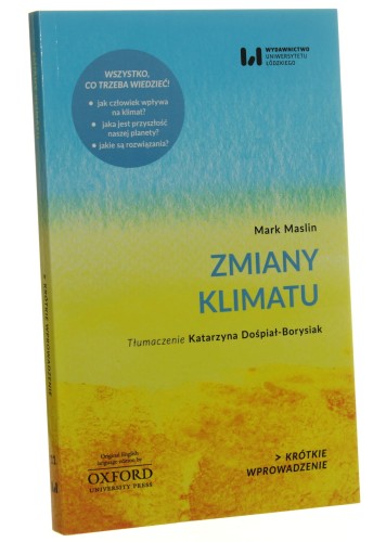 Zmiany klimatu Mark Maslin [2018]