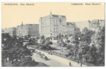 Plac Warecki [Plac Powstańców Warszawy] Warszawa Chlebowski i S-ka [pocztówka, ca 1910]