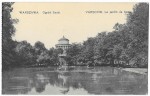 Ogród Saski Warszawa Chlebowski i S-ka [pocztówka, ca 1910]
