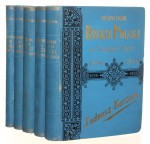 Wewnętrzne dzieje Polski za Stanisława Augusta (1764-93) Badania historyczne ze stanowiska ekonomicznego i administracyjnego t. I-V Korzon Tadeusz (1897)