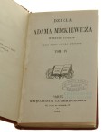 Księgi narodu polskiego i pielgrzymstwa polskiego Artykuły polityczne Artykuły literackie  Hymny N. Panny i Chrystusa Pana Pierwsze wieki historji polskiej Mickiewicz Adam (Dzieła Adama Mickiewicza T. IV) (1870)