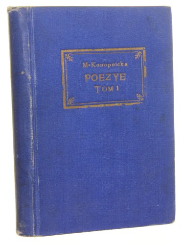 Poezye t. I Konopnicka Maria [1915]