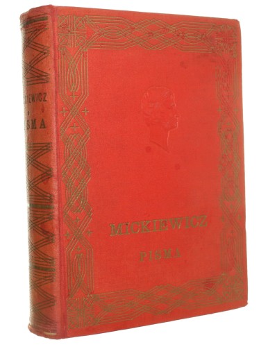 Poezje Księgi narodu i pielgrzymstwa polskiego Mickiewicz Adam Wyd. Tadeusz Pini [1931]