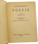 Poezje Księgi narodu i pielgrzymstwa polskiego Mickiewicz Adam Wyd. Tadeusz Pini [1931]