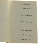 Listy z fiołkiem Gałczyński Konstanty Ildefons oprac. graficzne, Henryk Tomaszewski [WYDANIE PIERWSZE / 1964]