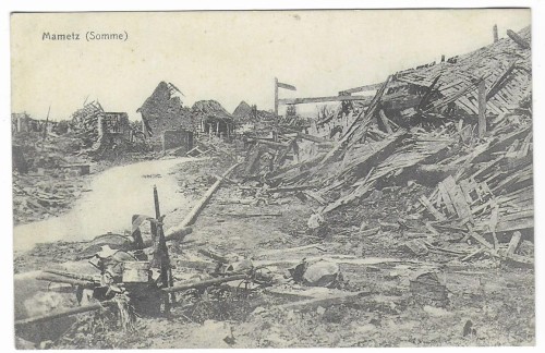 [Francja] Mametz. Somme [pocztówka / ca 1915-1918]