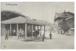 St. Maurice [Francja] I wojna światowa [pocztówka / ca 1915-1918] 